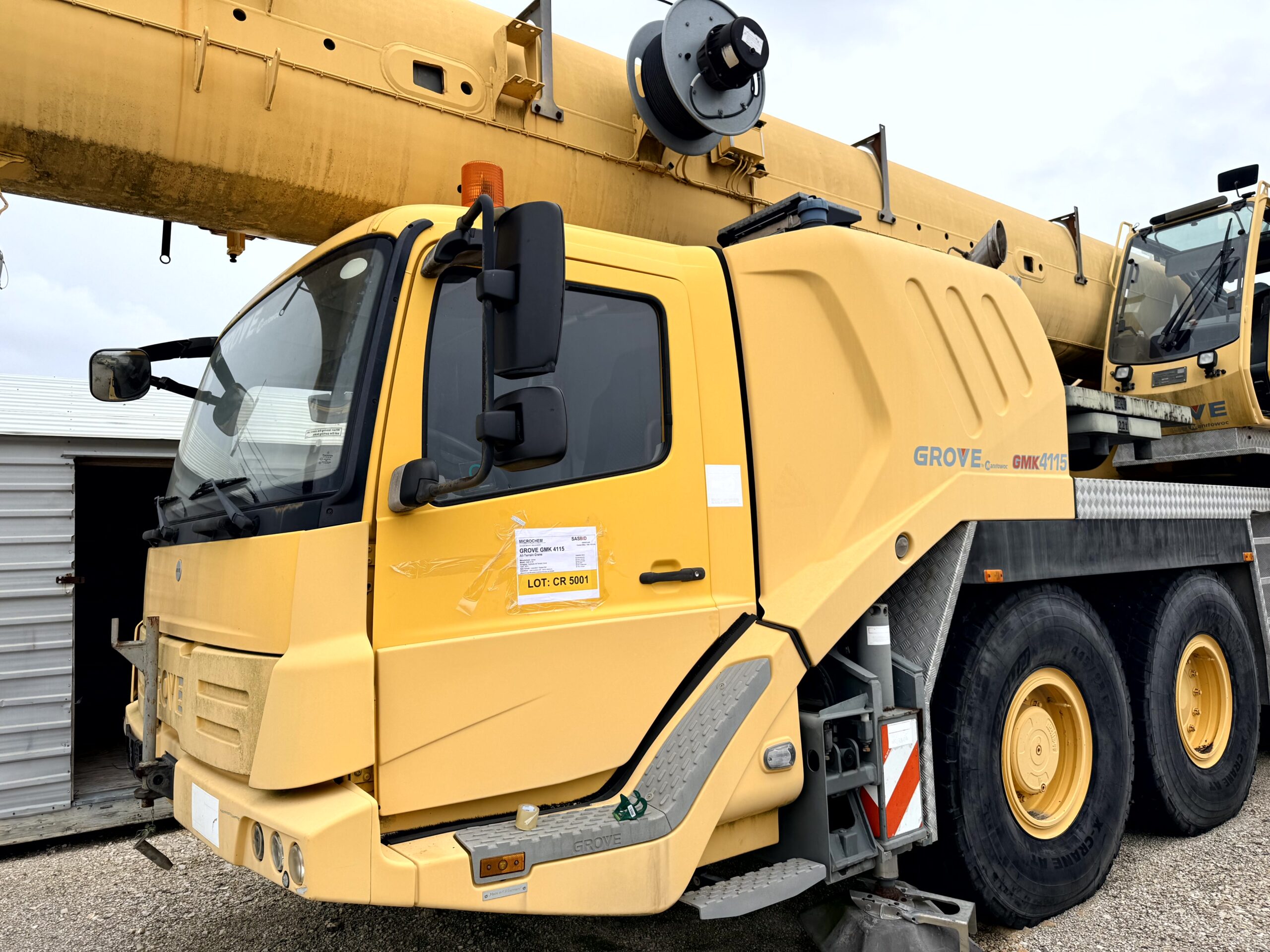 Grove GMK 4115 All-Terrain Hydraulic Crane – 2011 – Beaumont, Texas